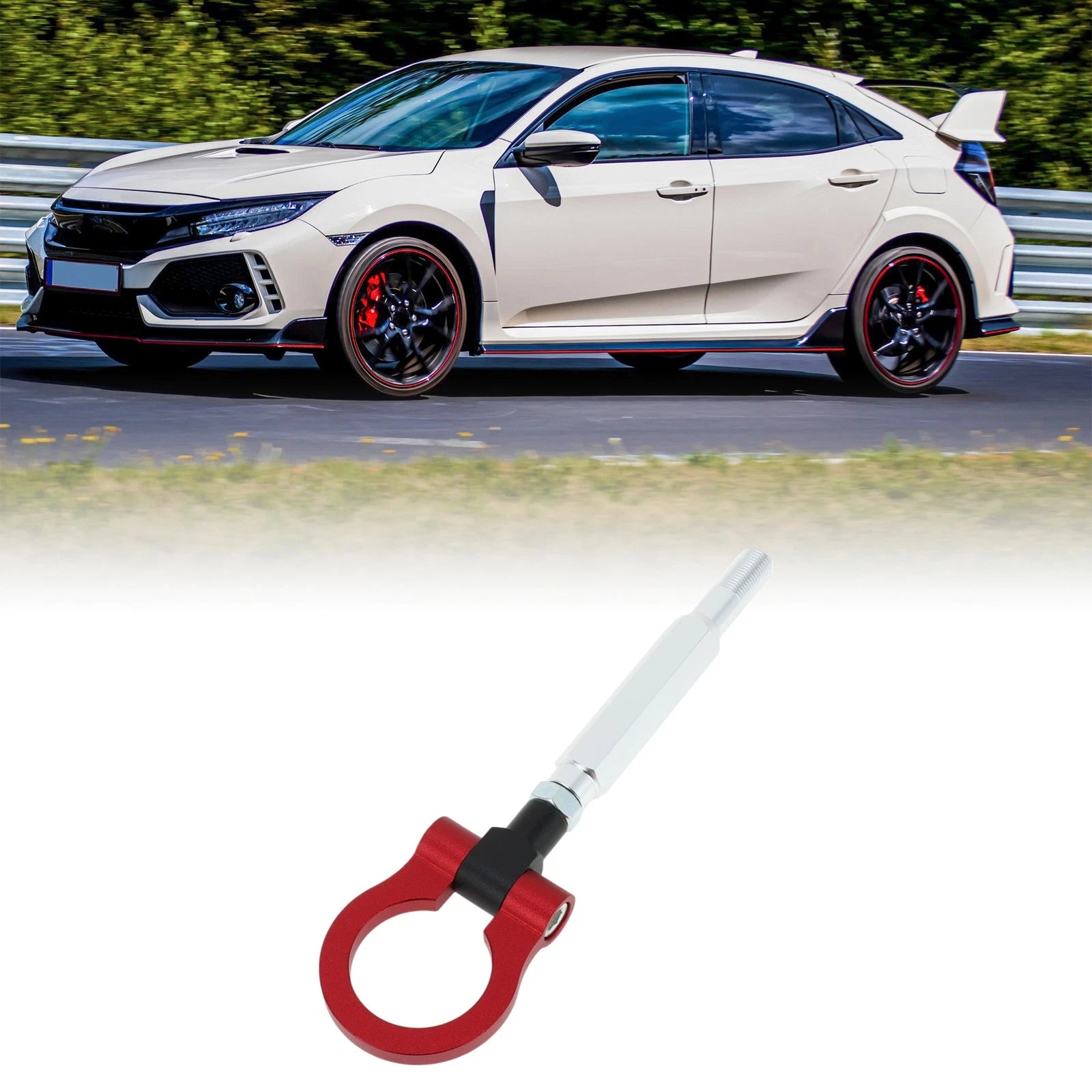 Trailer Ring Eye Towing Hook for Toyota Hilux (2005–2015)
