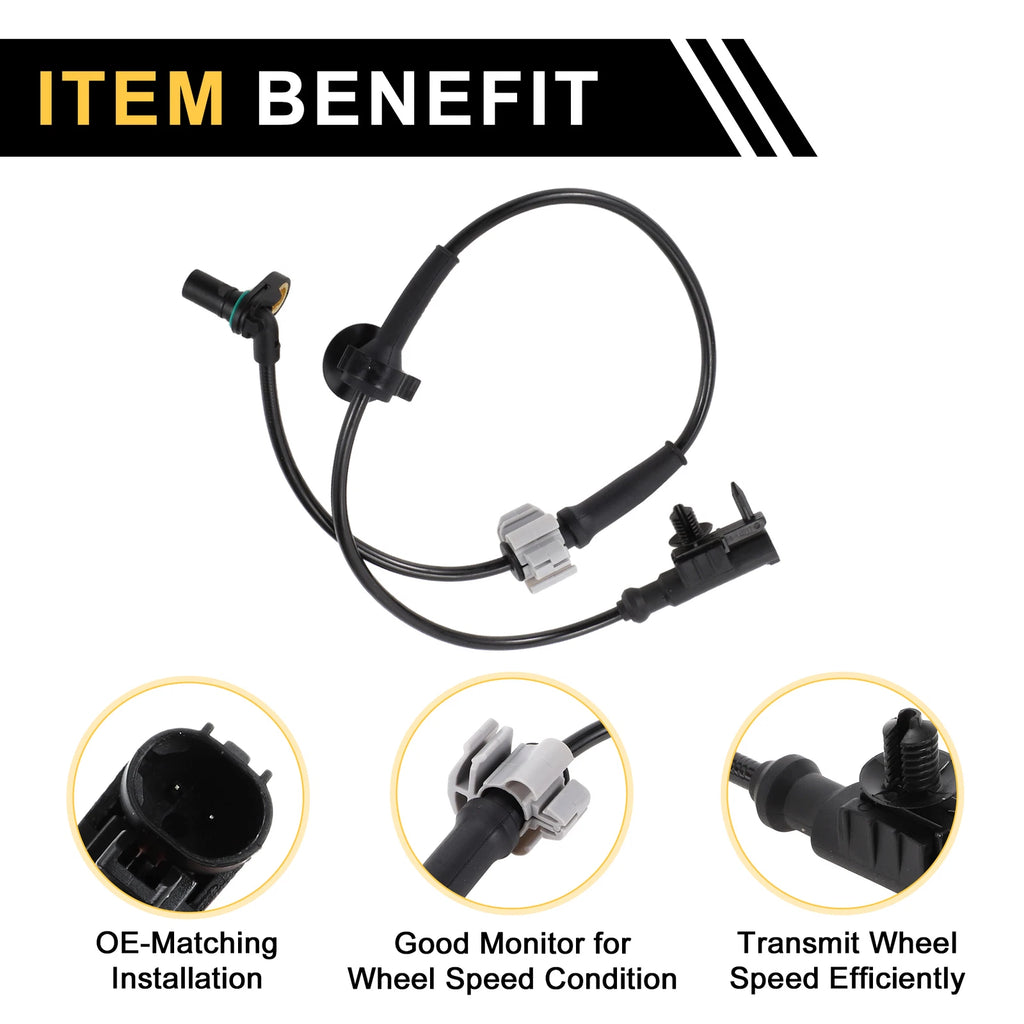 ABS Wheel Speed Sensor No. 15229012 for Chevrolet Silverado 1500 (2007–2013)