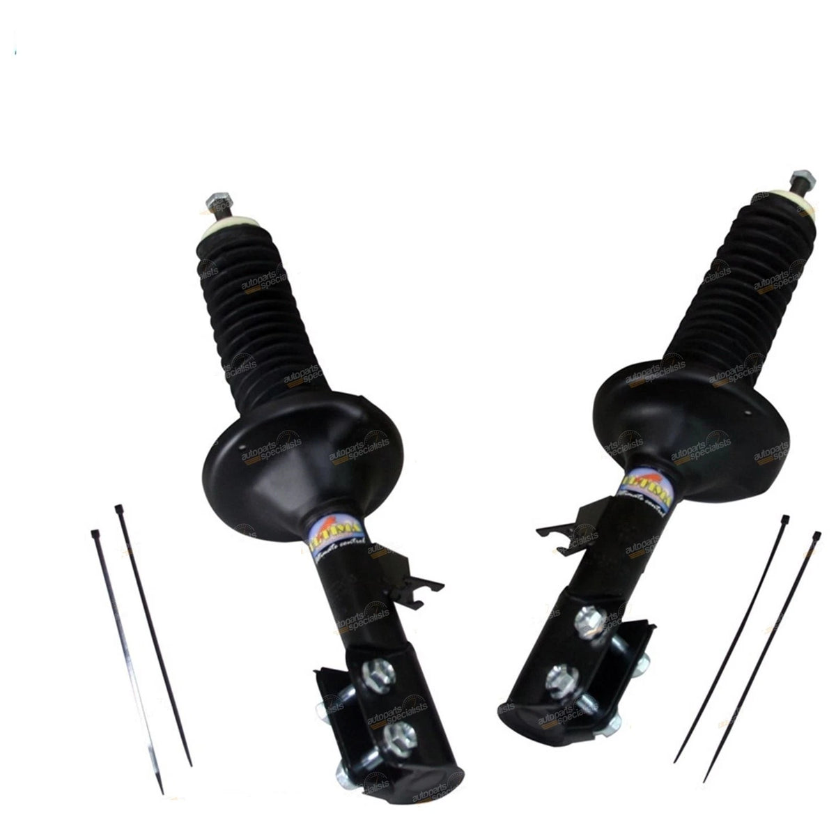 Set of 4 Shock Absorbers & Strut Mounts for Commodore VU VY Ute (2000–2004)