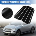 Window Pillar Posts Cover Glossy Black for Mercedes-Benz M/ML-Class (2006–2015)