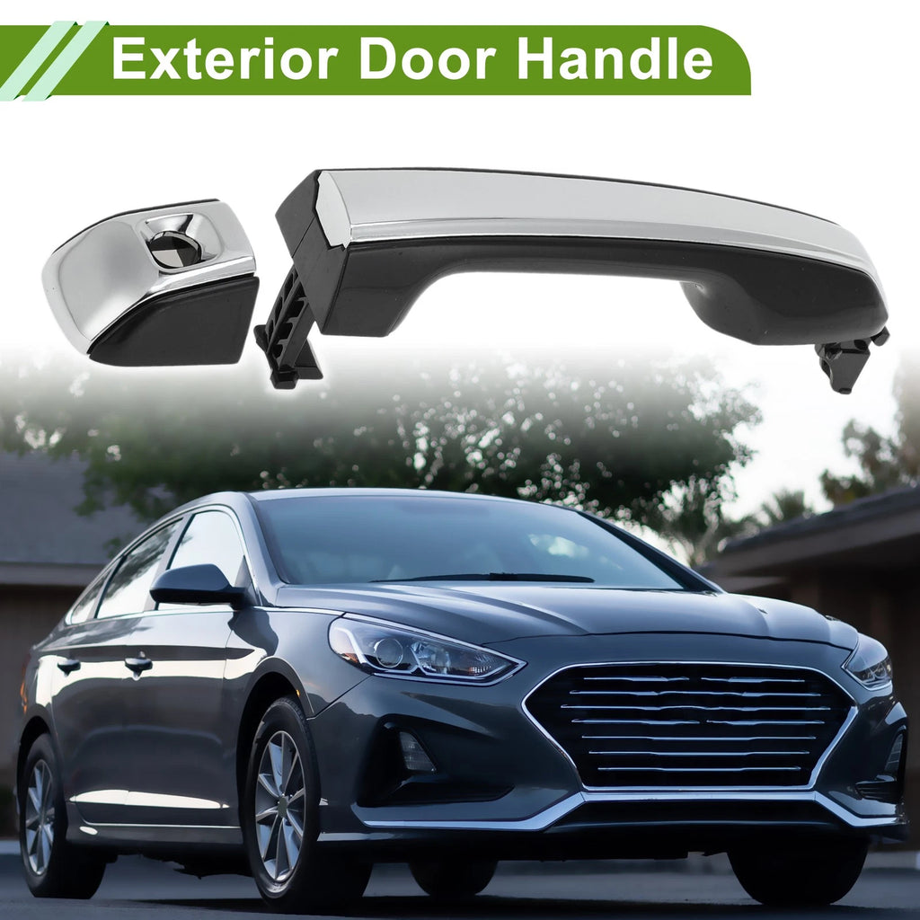 Exterior Door Handle Front Left Replacement for Toyota Lexus GX460 4Runner (2003–2019)