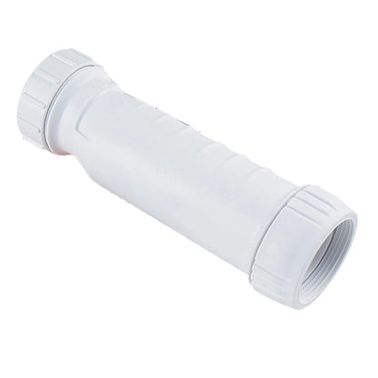 Compact Waterless Waste Valve for RVs Boats (Easy Installation, White)