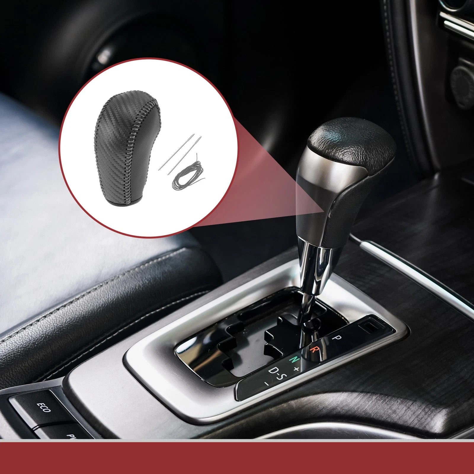 Gear Shift Knob Cover Replacement for Subaru Forester (2014–2017)