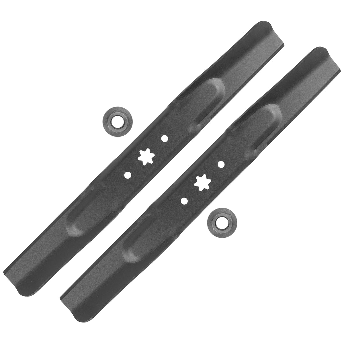Deck Blades with Nuts for MTD 42 Inch (1980–2008)