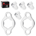 Set of 2 Front Sprocket Retainer Plates for Honda ZB50 (1988) / PC50 (1970)