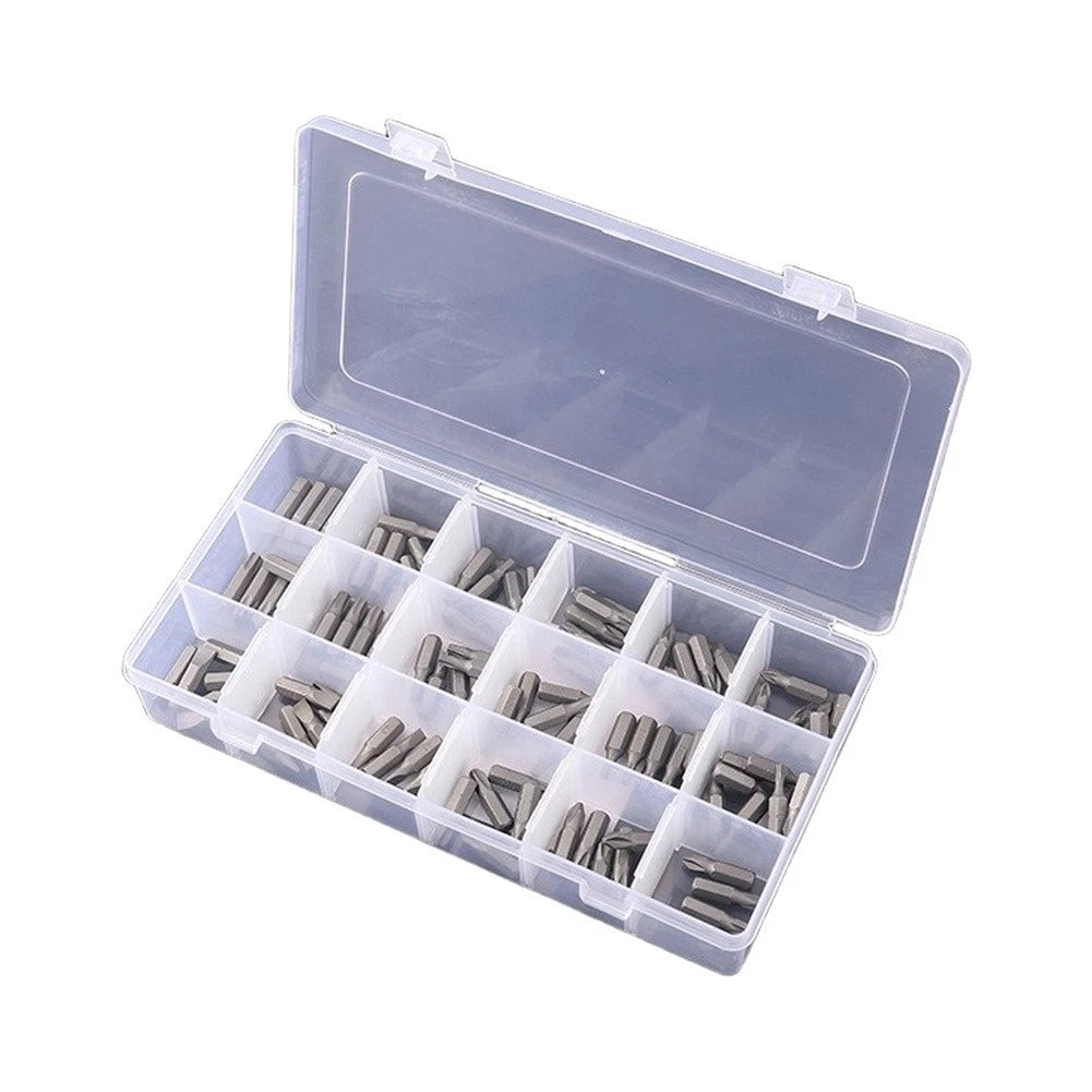 108-Piece Screwdriver Bit Set for Reliable Bit Engagement