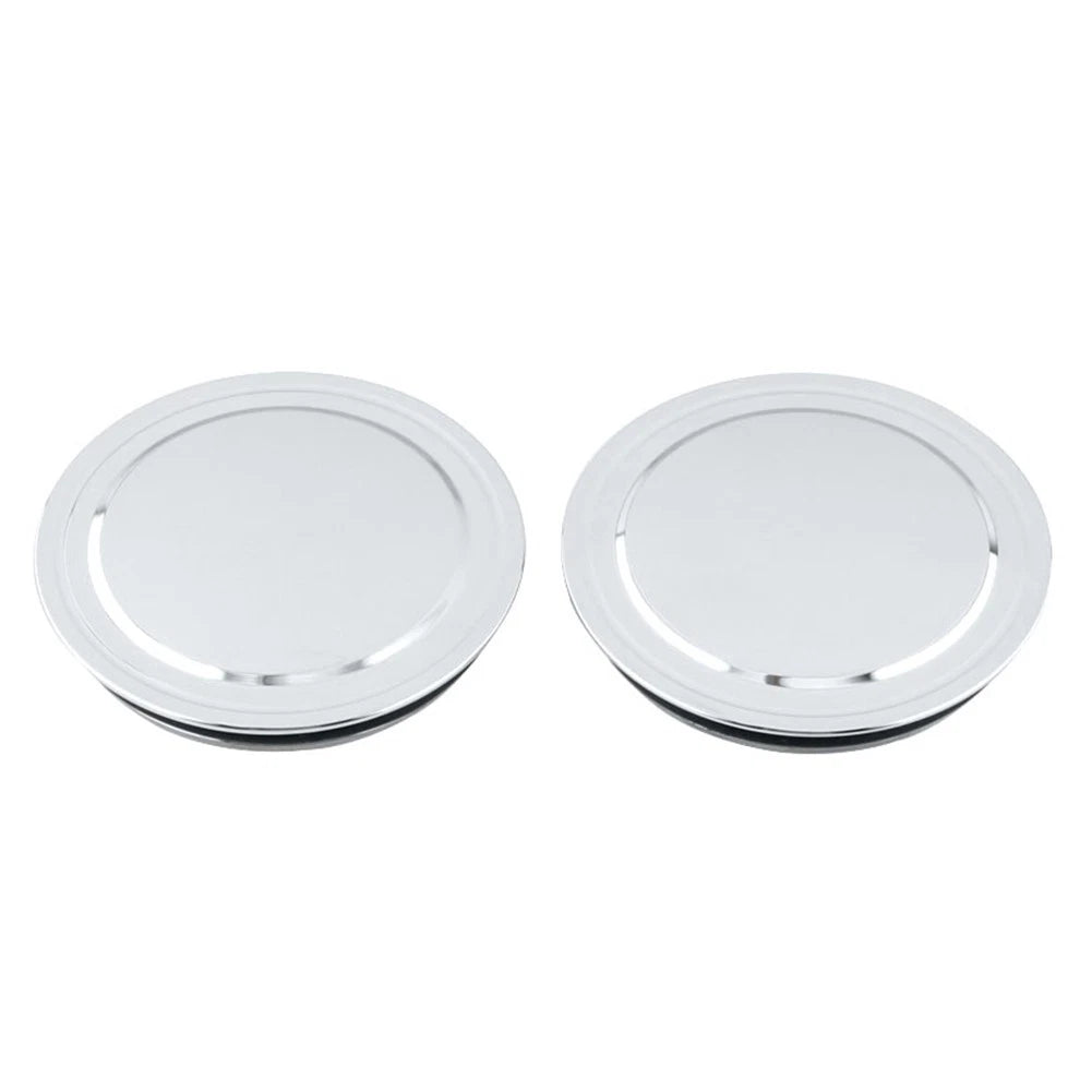 Silver Frame Hole Cover Aluminum Alloy for Yamaha VMAX 1200 (1985–2007)