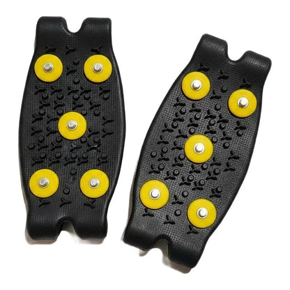 Steel Stud Shoe Covers for Outdoor Use on Snow and Ice Roads