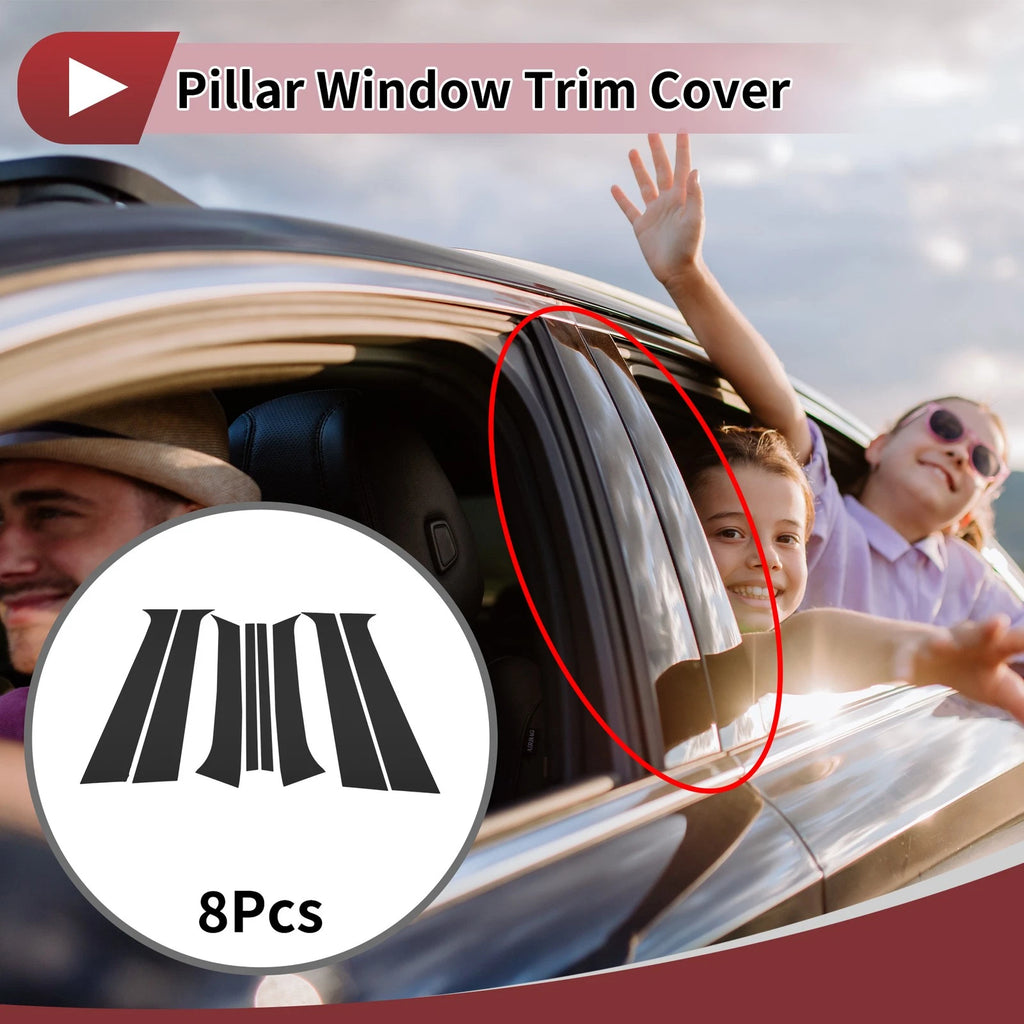 Door Pillar Window Trim Replacement for Hyundai Santa Fe (2006–2012)