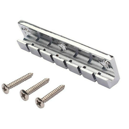 6 String Anchor Type Tailpiece for Lap Steel Guitar (Flat Top)