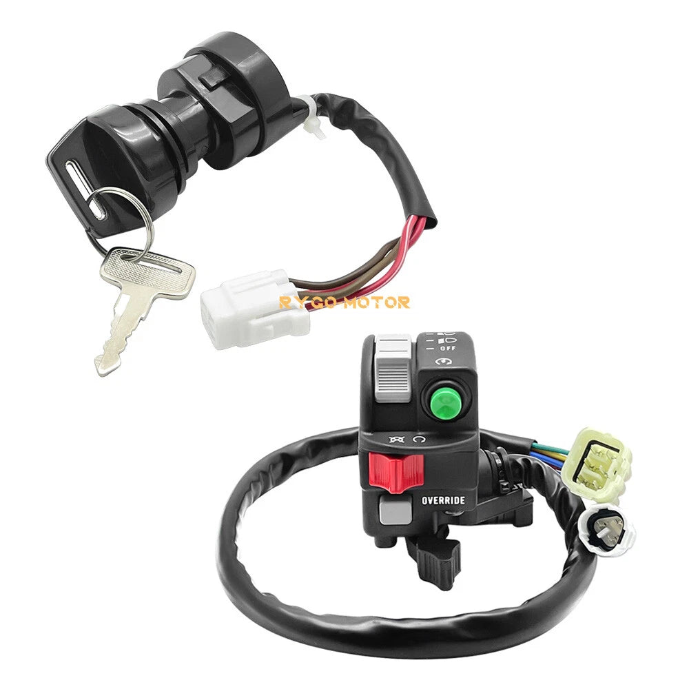 Start Stop Headlight Switch & Ignition Key Switch for Yamaha Grizzly 450 (2007–2014)
