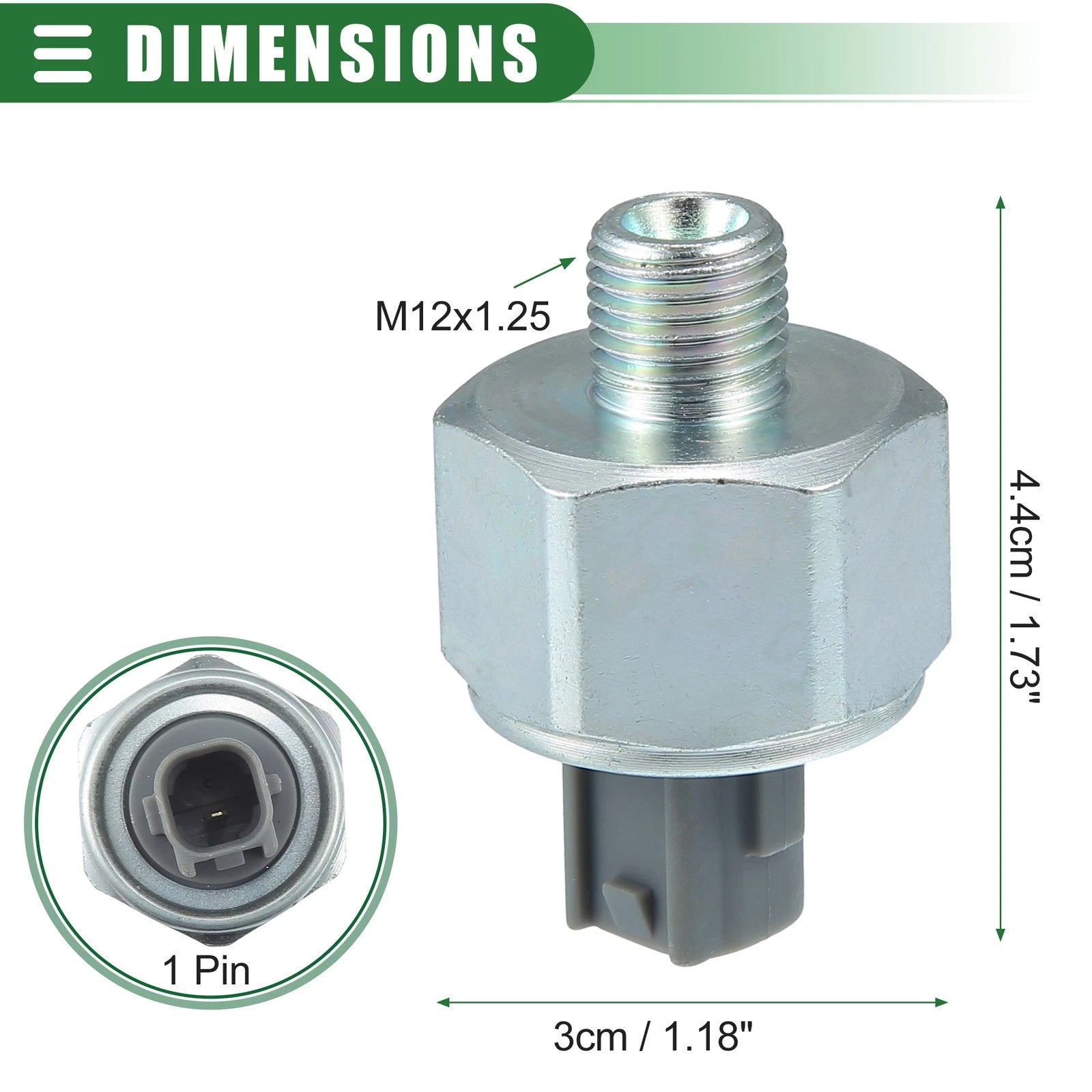 Ignition Knock Sensor for Toyota Echo Scion xA xB (2000–2005)