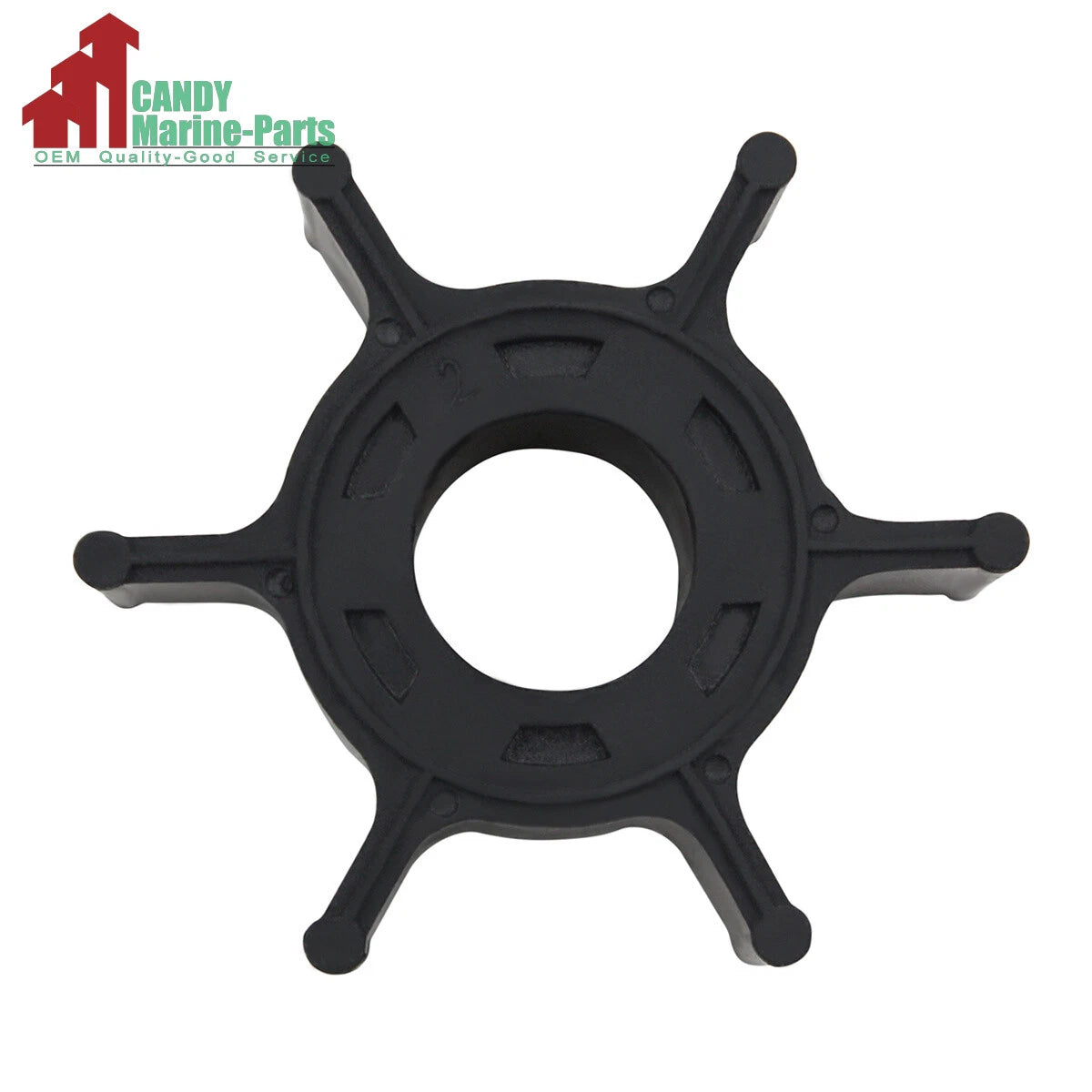 Water Pump Impeller for Yamaha Outboard 6/8 HP (6G1-44352-00-00, 18-3066)