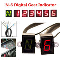 6 Speed N-6 Digital Gear Indicator for Motorcycle