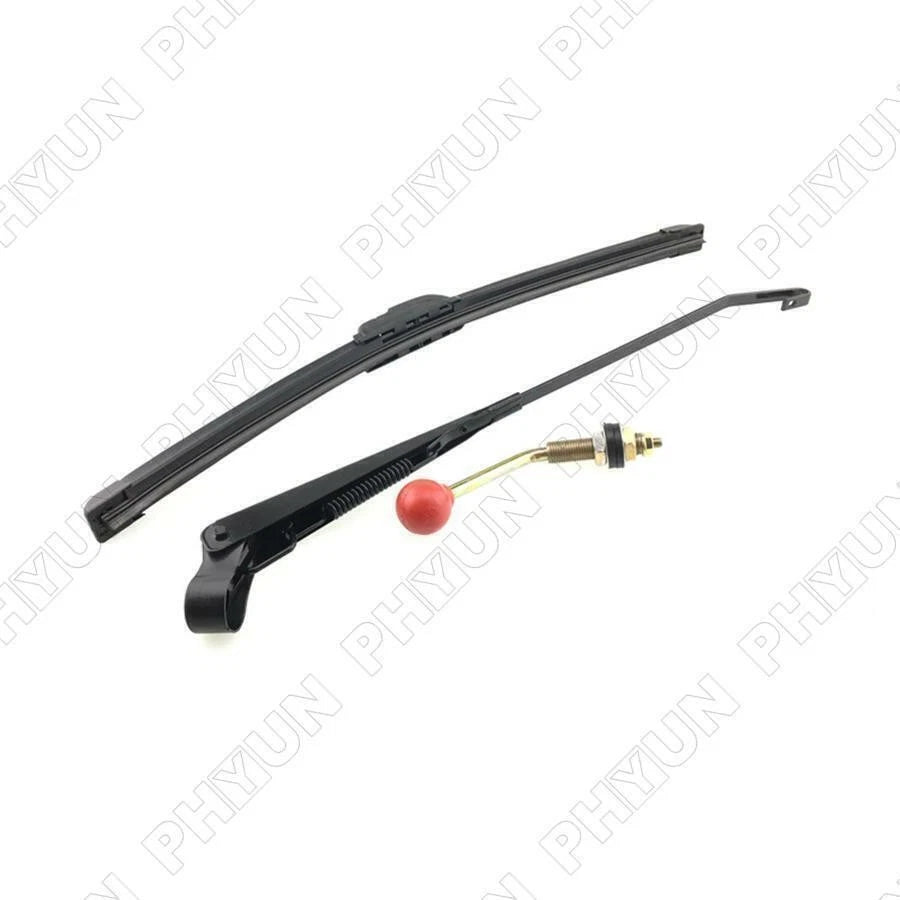 Universal Manual Windshield Wiper for Polaris Can-Am John Deere UTV Golf Cart