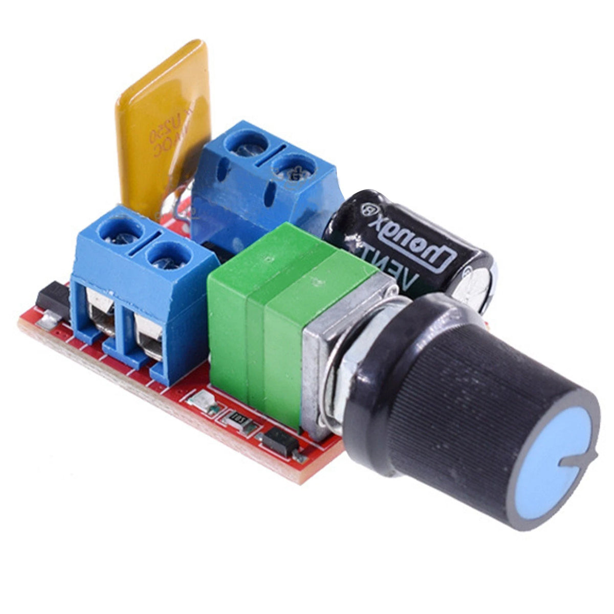 PWM Speed Controller for DC Motors (3-35V, 5A) - LED Dimmer 10kHz