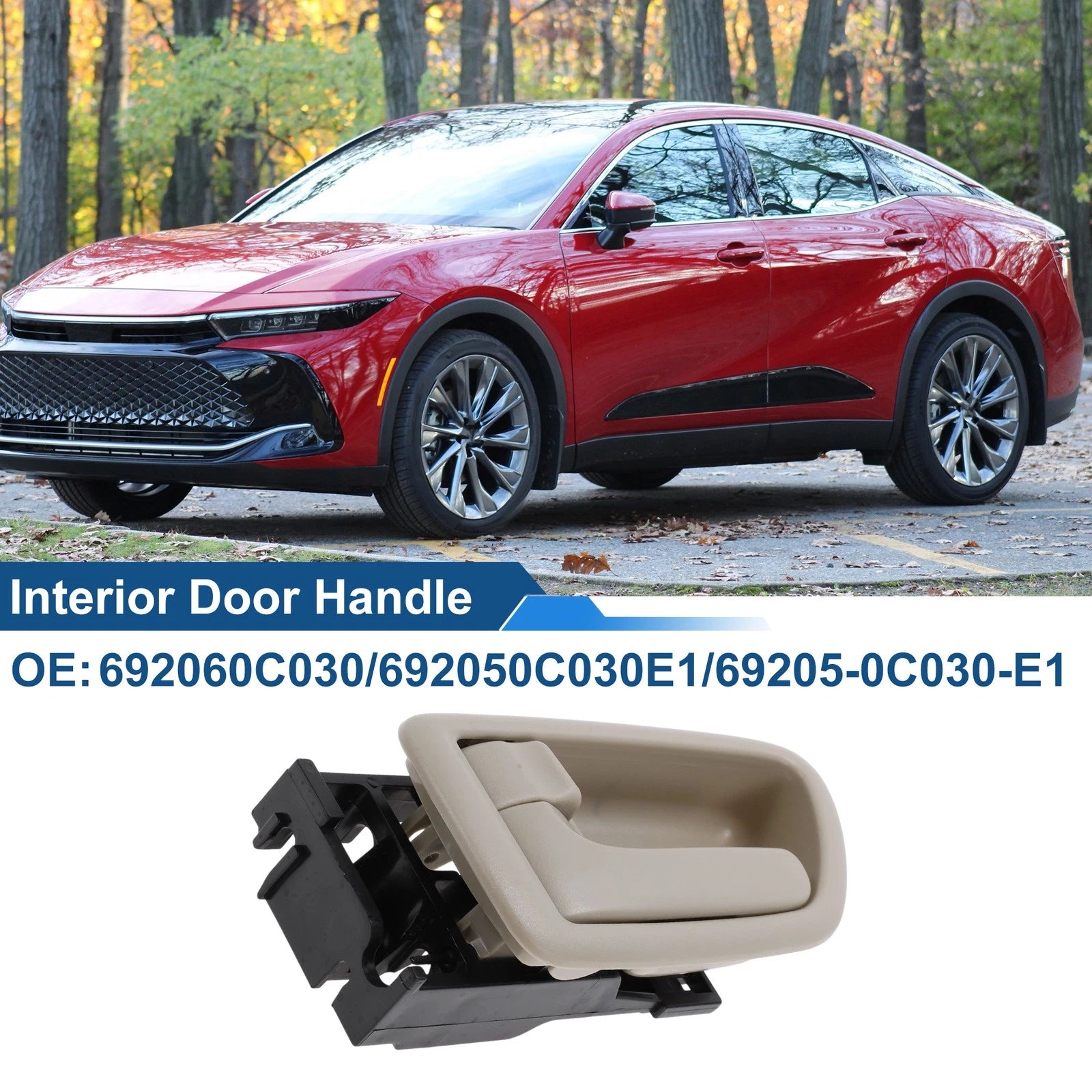 Front Passenger Side Interior Door Handle Replacement for Toyota Avalon (2000–2004)
