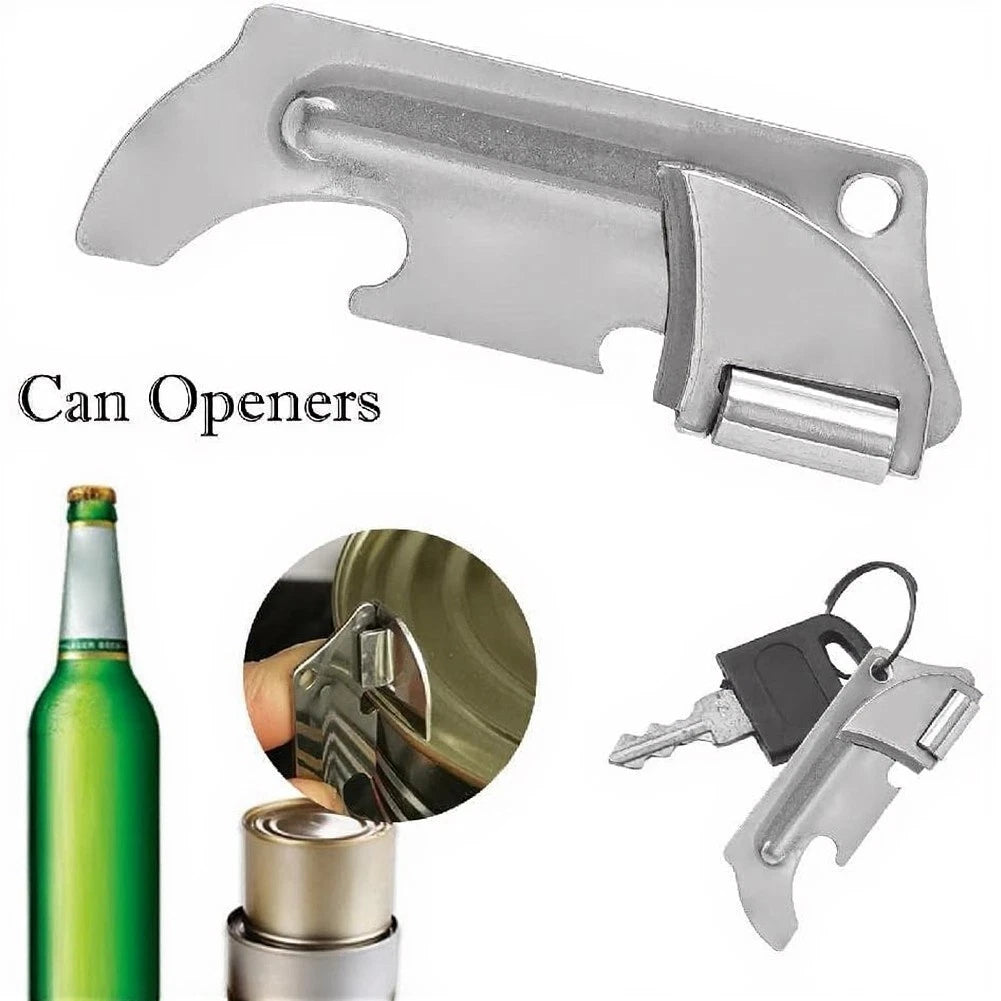 2X Portable Folding Can Opener for Mini Outdoor Gear