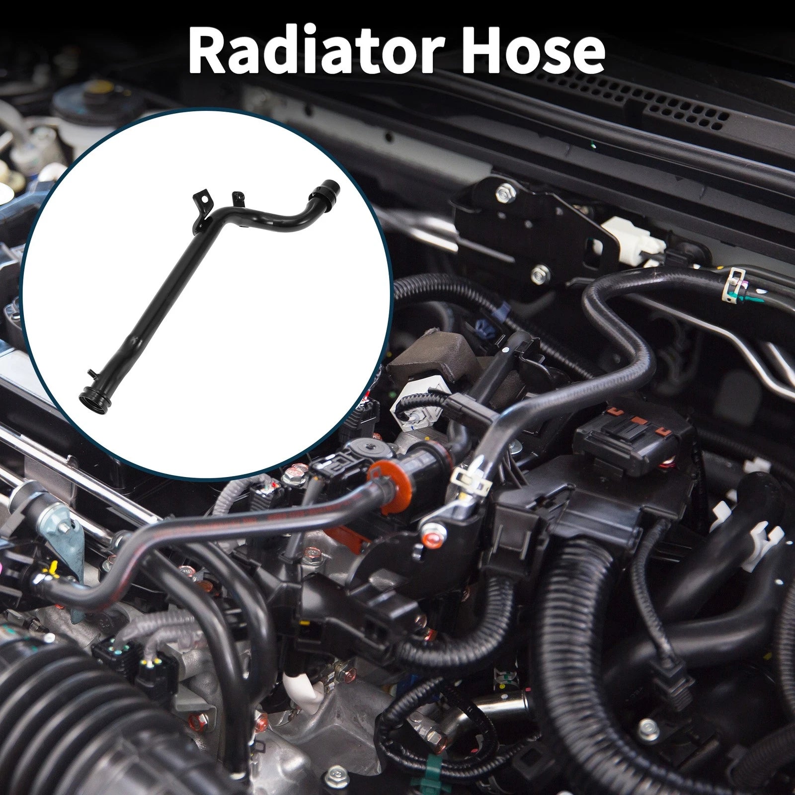 Radiator Hose Coolant Pipe Replacement for Audi S4 (2004–2009)
