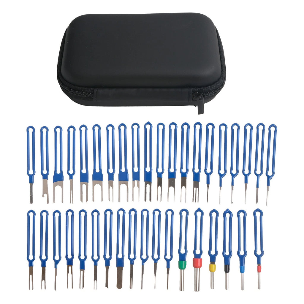 38 Piece Terminal Tool Set for Automotive Wire Harness Maintenance