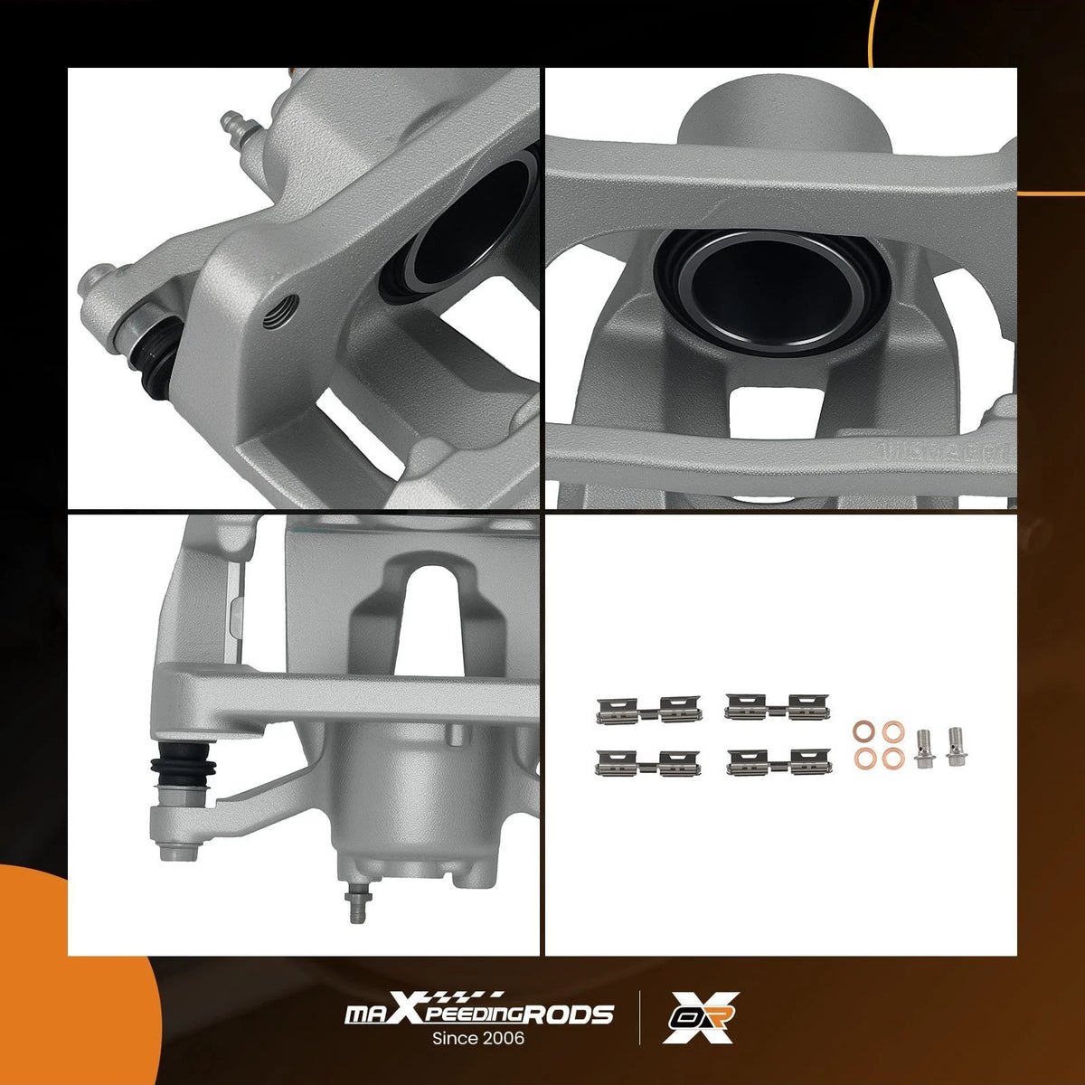 Rear Left & Right Brake Caliper Kit for Ford F-150/LOBO (2012–2016) 18-B5397 18-B5396