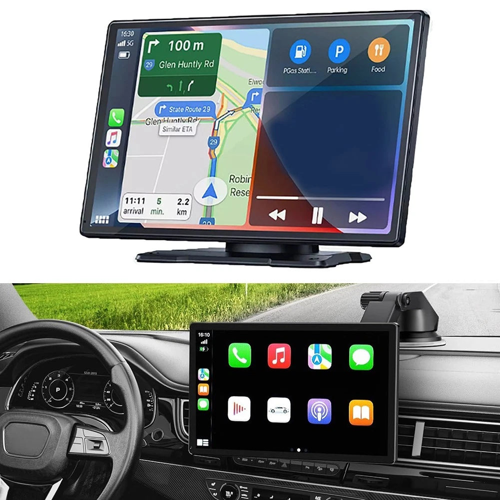 9 Inch Wireless Car Screen System for Carplay & Android Auto (Compatible)