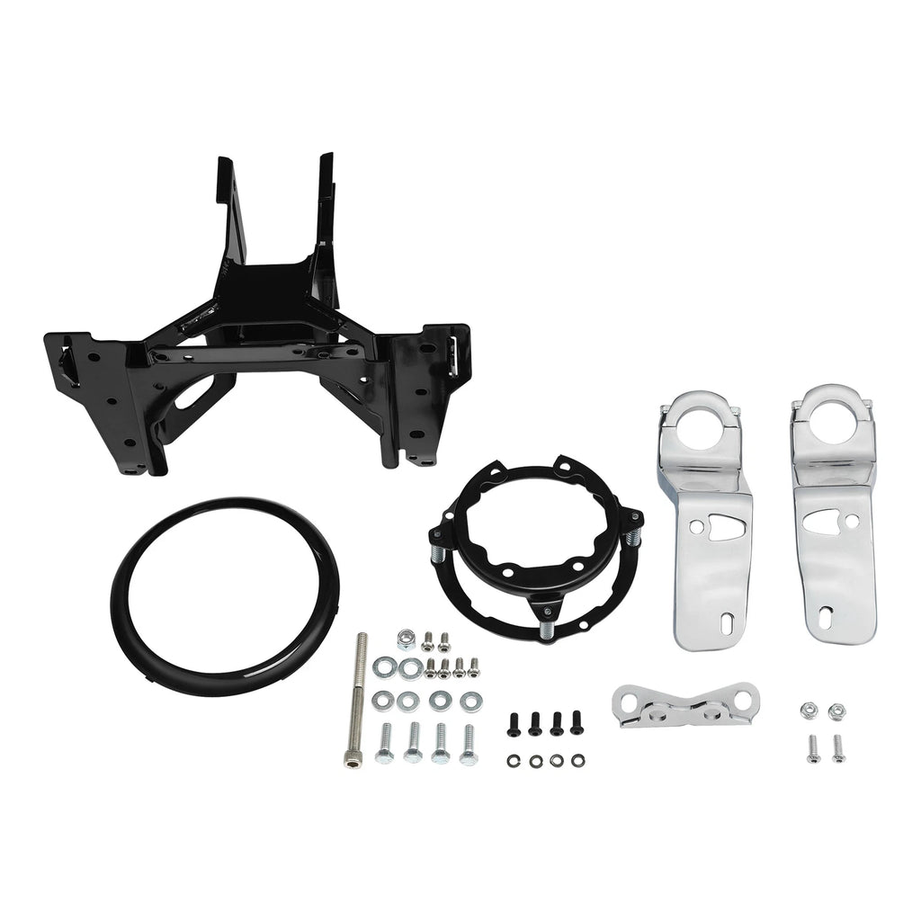 Headlight Fairing Windshield Mount Bracket Kit for Harley Low Rider ST (2022–2025)