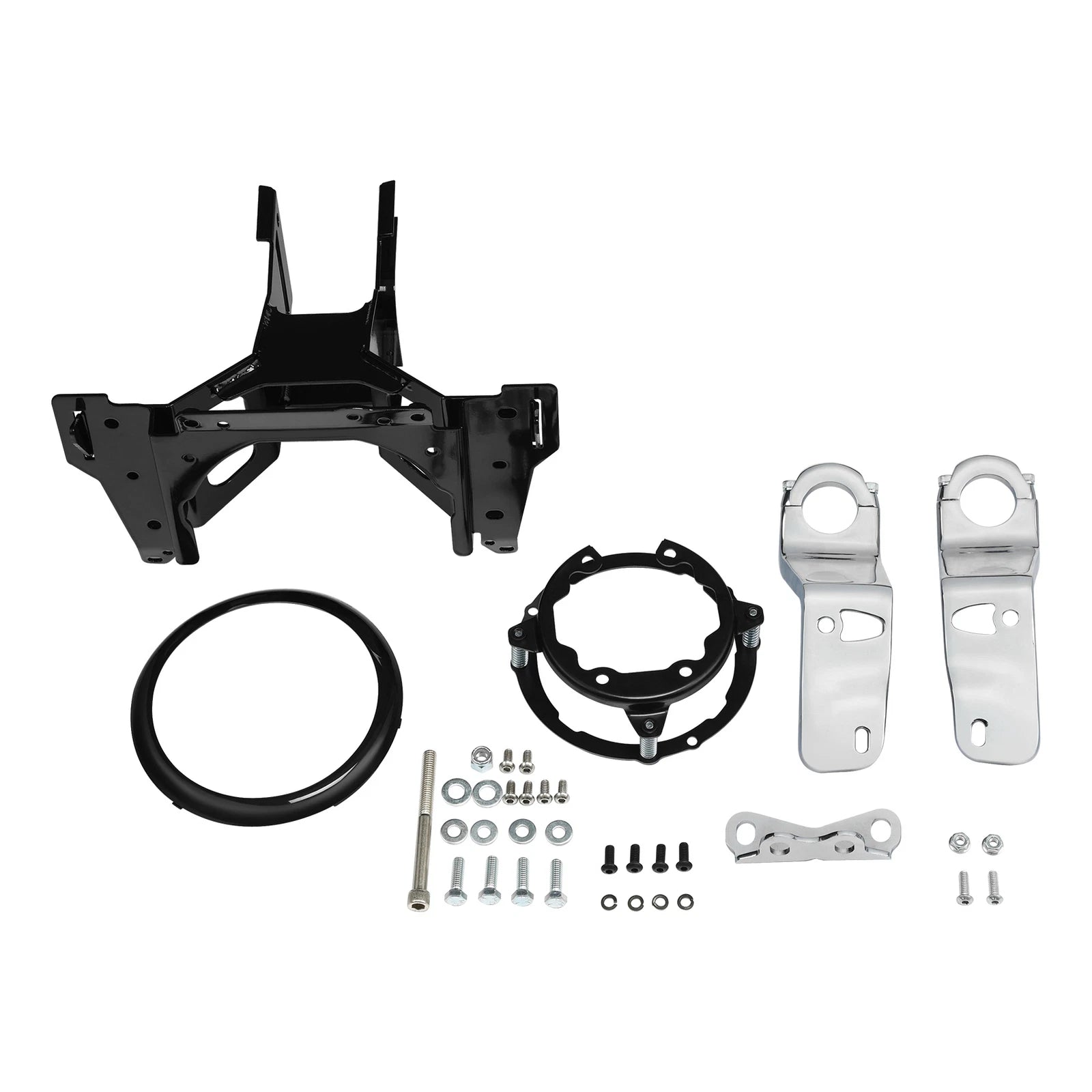 Headlight Fairing Windshield Mount Bracket Kit for Harley Low Rider ST (2022–2025)