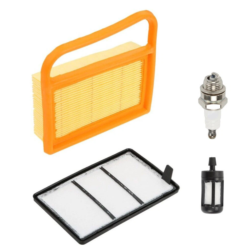 Set of 1 Air Fuel Filter Spark Plug for Stihl TS410 TS420 TS480