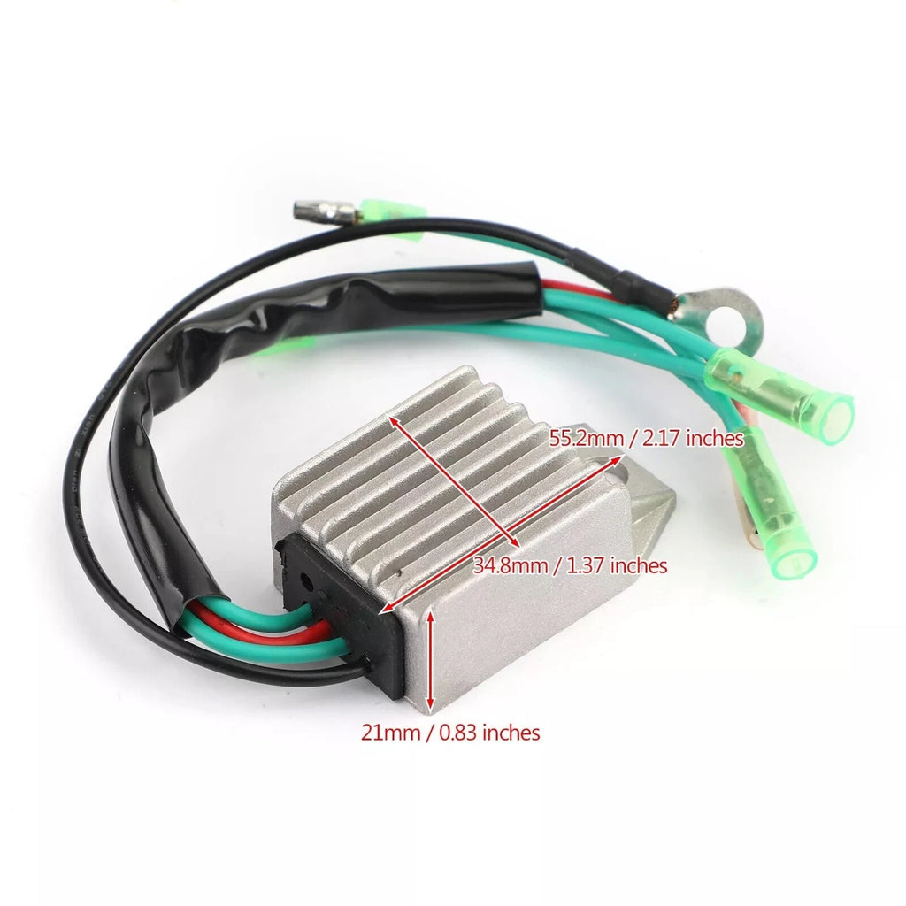 Regulator Rectifier 6J8-81960-00 for Yamaha Outboard F8B F9.9B F9.9C F13.5A F15A