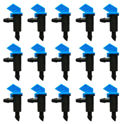 100PCS Drip Flag Emitter Dripper 8L/H for Garden Lawn Irrigation
