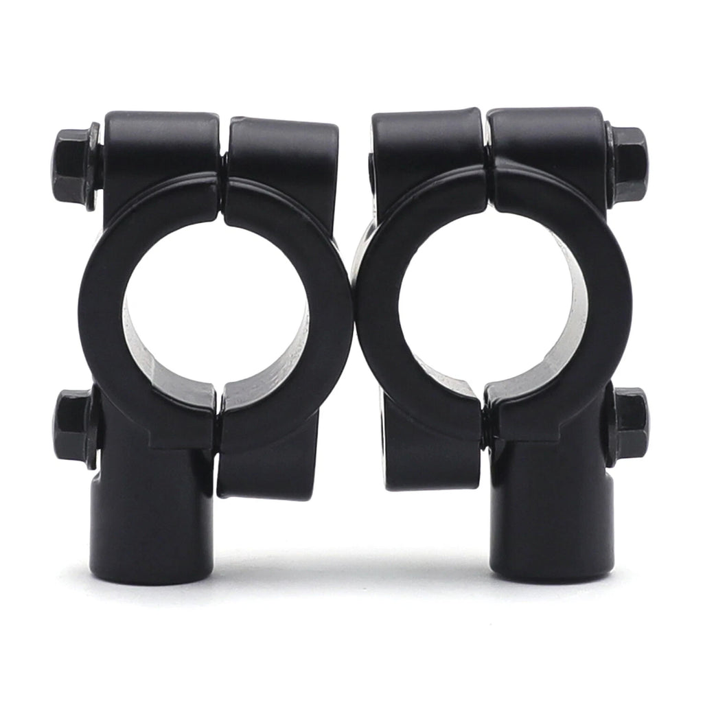 1" 25mm Motorcycle Handlebar Mirror Thread Mount Holder Clamp Adaptor
