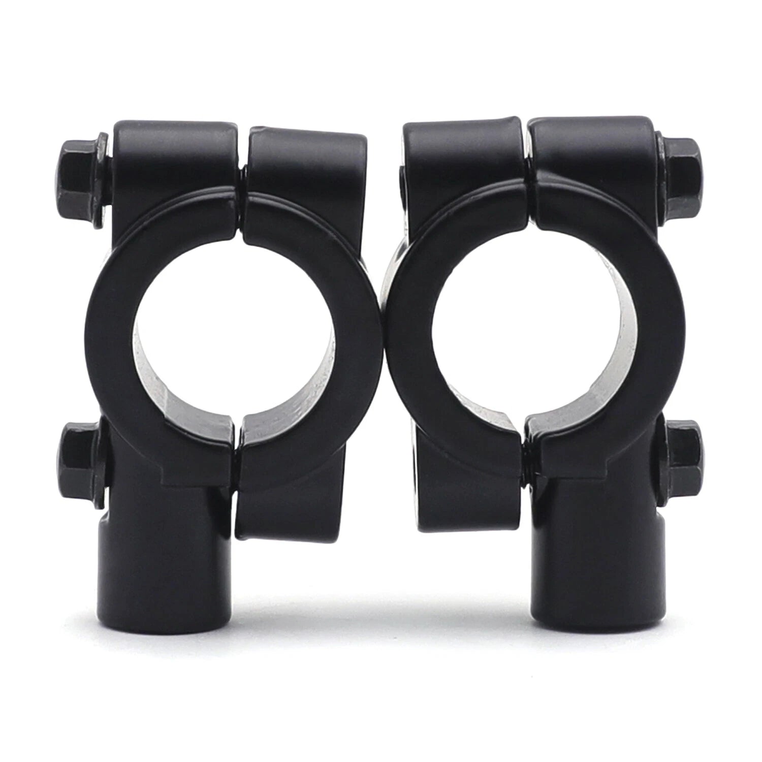 1" 25mm Motorcycle Handlebar Mirror Thread Mount Holder Clamp Adaptor