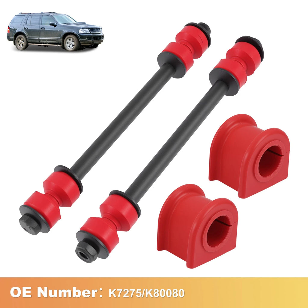 4pc Front Sway Bar Links Bushing Replacement for Dodge Ram 1500 2500 3500 (1994–2004)