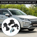 Engine Motor Trans Mount Set Replacement for Mitsubishi Lancer 2.0L (2002–2007)