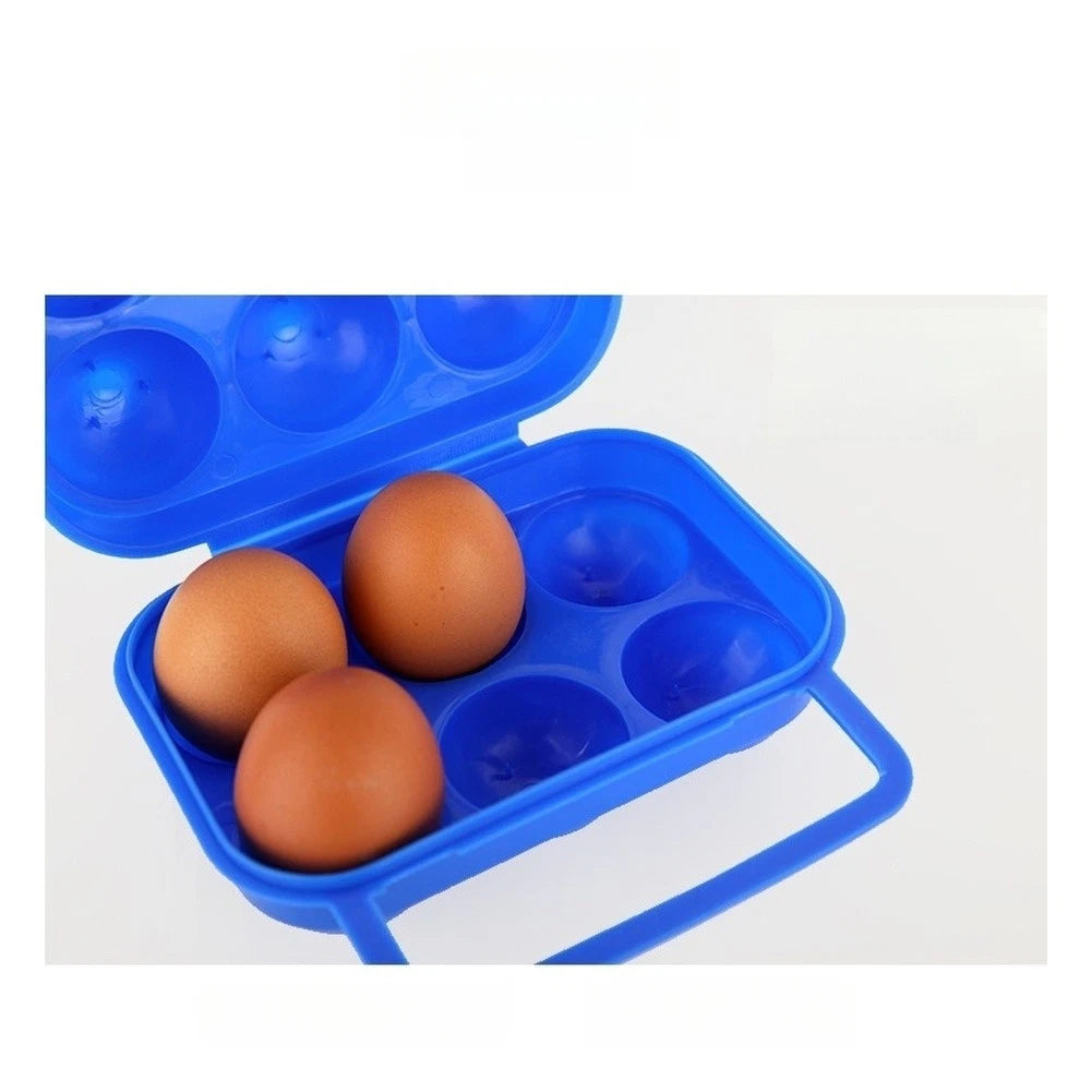 Lightweight 4 Slot Egg Box for Camping Hiking Picnic