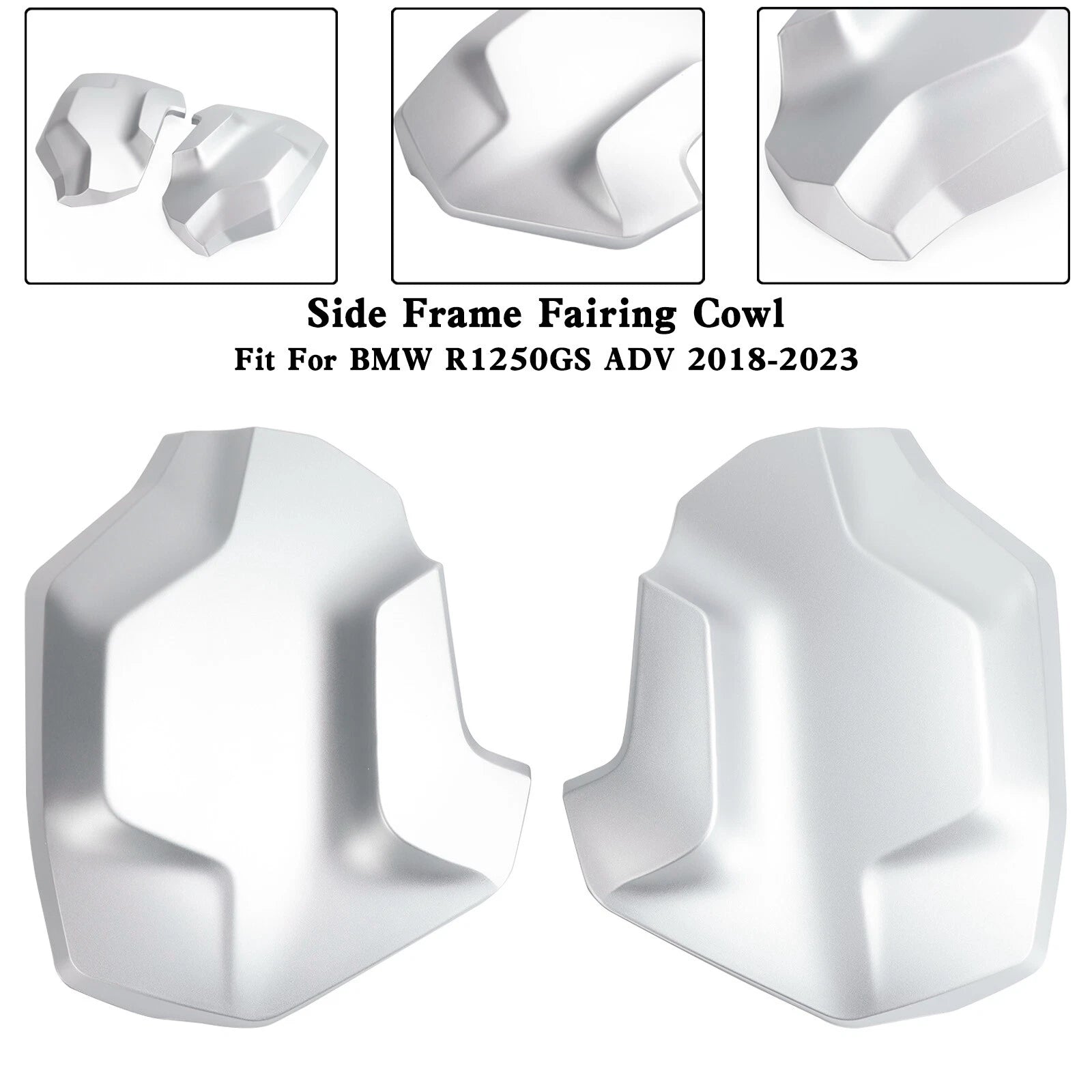 Side Frame Fairing Cowl Guards for BMW R1250GS ADV (2019–2023)