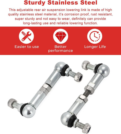 Adjustable Lowering Link for BMW Touring F11, E61, E39, X5, X6 (2000–2023)
