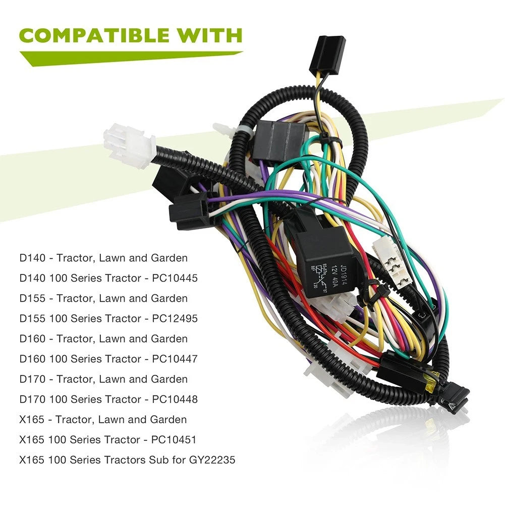 Wire Harness for D140 Tractor (Pure Copper, PVC Insulating Sheath)