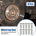 10 Pcs Wheel Lug Stud Front or Rear Replacement for Lexus LS460 LS600H (2007–2017)