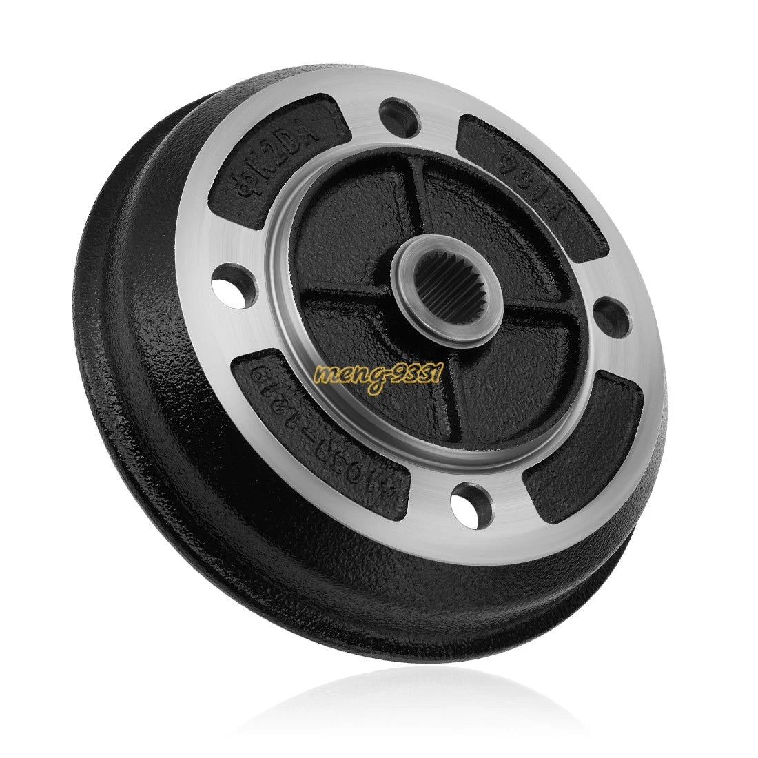 2x Rear Brake Drum for Kawasaki Mule (2010–2020) 41038-1226
