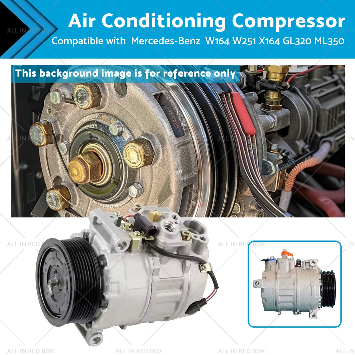 Air Conditioning Compressor for Mercedes-Benz GL320 (2007–2009)
