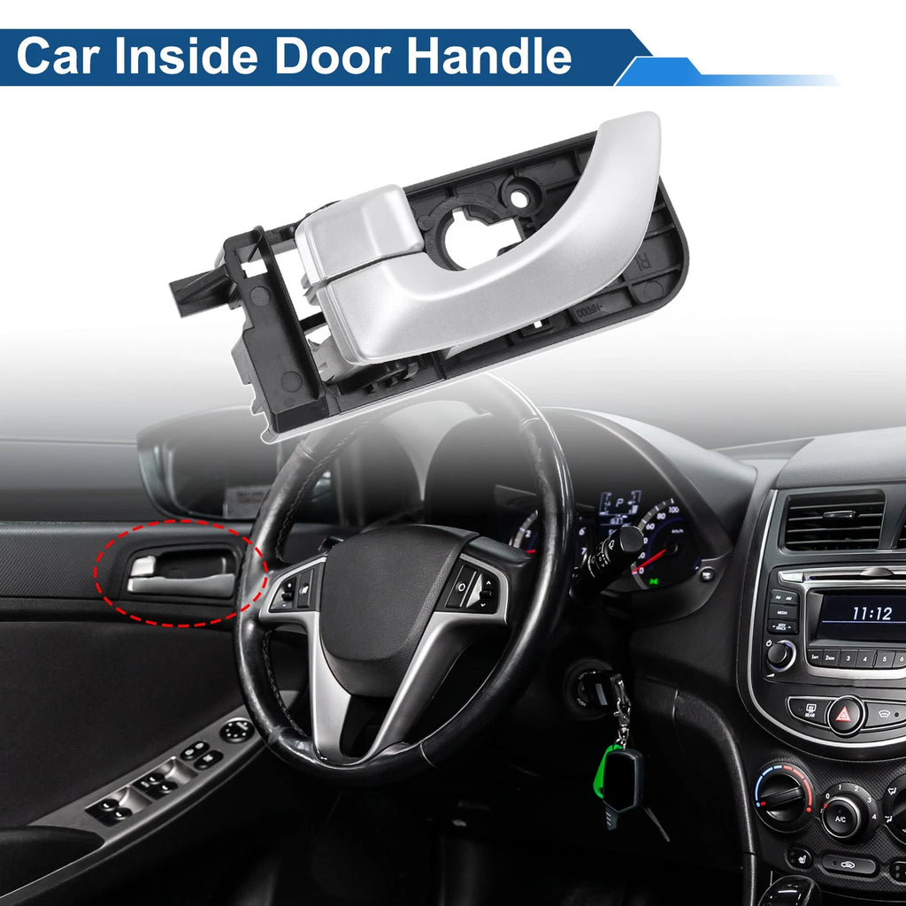 Rear Left Interior Door Handle Replacement for Hyundai Sonata (2011–2014)