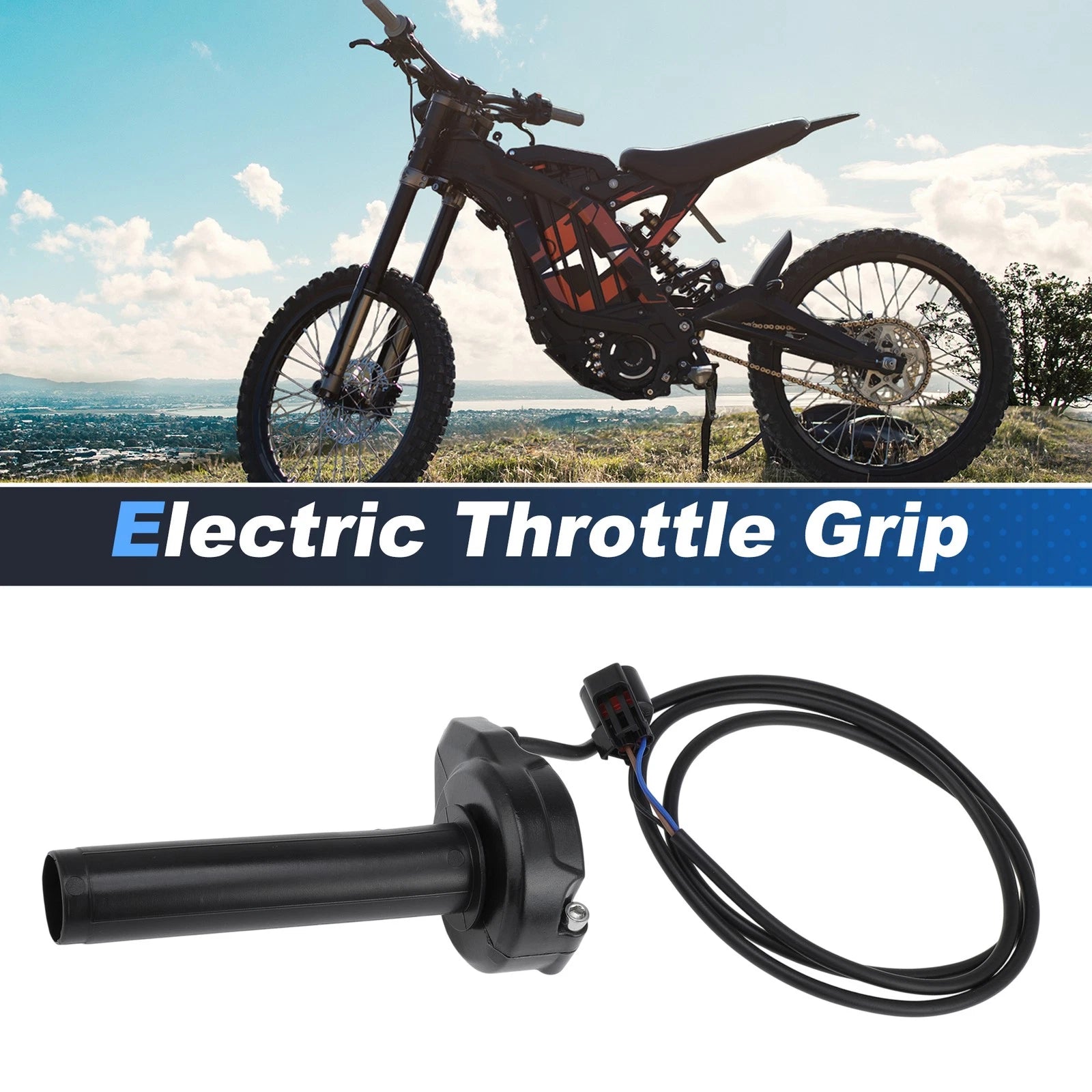 Throttle Handle Kit Throttle Cable Replacement for Sur Ron Light Bee X (2021–2023)
