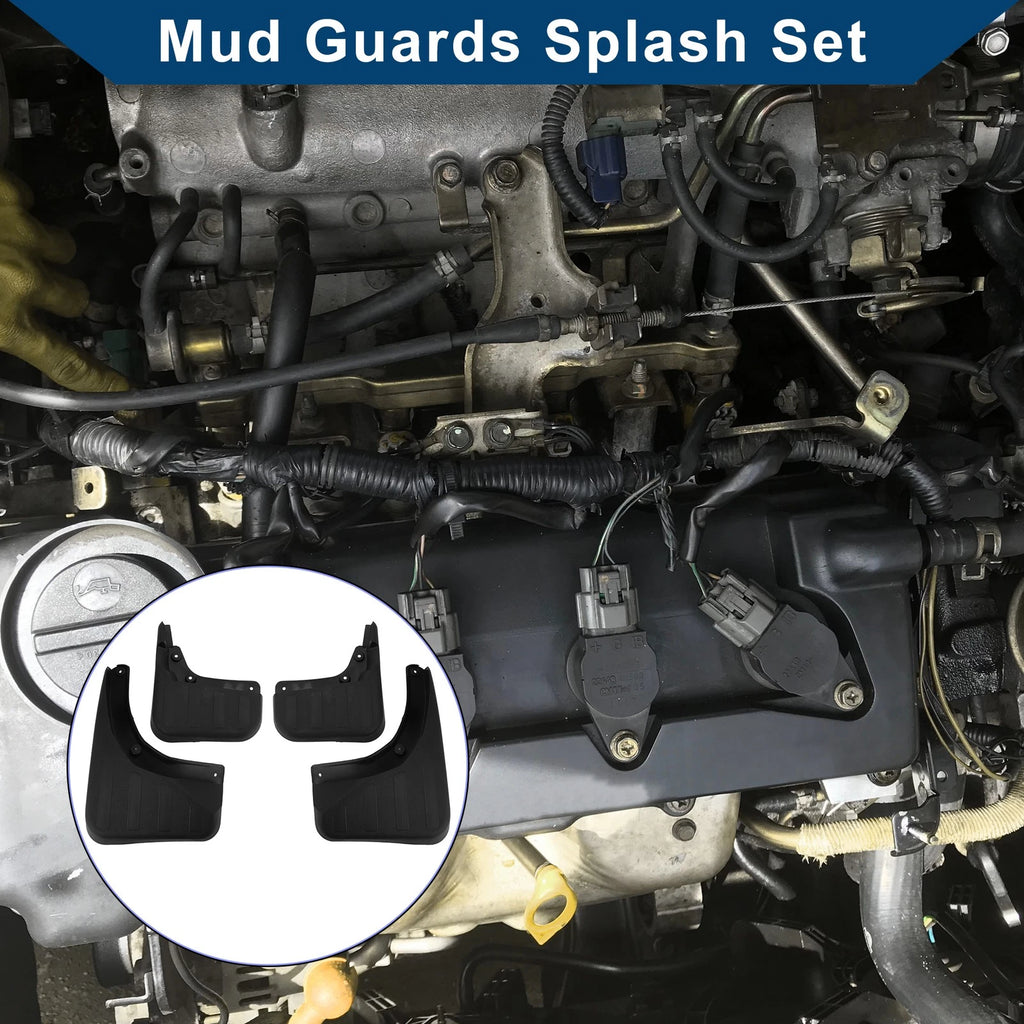 Mud Flaps Splash Guards for Mercedes-Benz GLK260 (2008–2013)