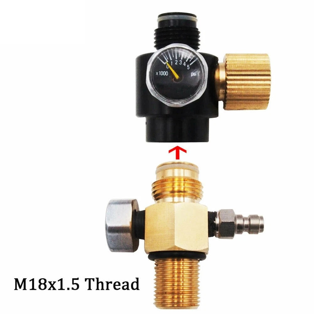Adjustable Pressure Regulator 0-5000psi for Various Applications