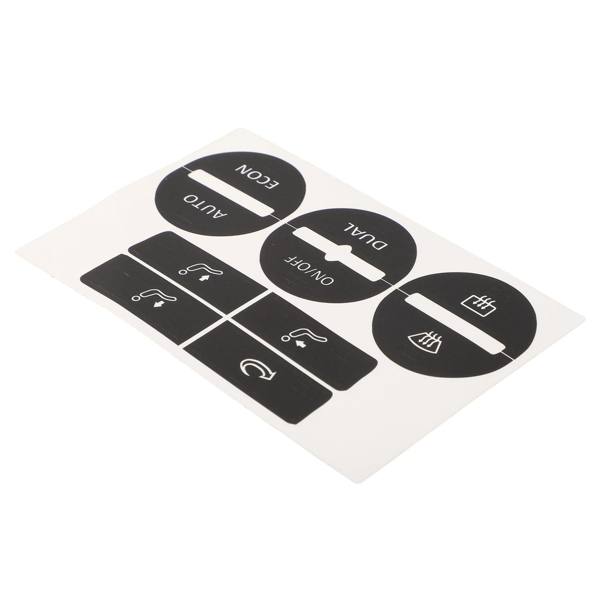 AC Control Button Repair Kit Decals for GOLF Mk5 (2004–2008)