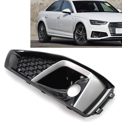 Right Fog Light Cover Grille for Audi A4 B9 S4 (2018–2020)