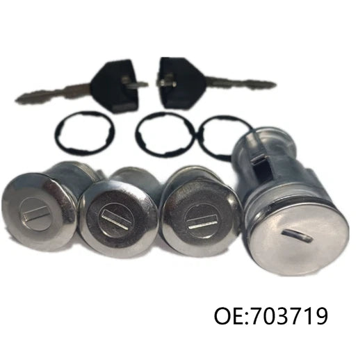 Ignition Switch Replacement Key for Front Door Lock Cylinders