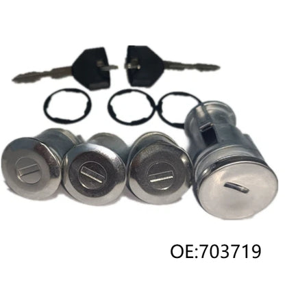 Ignition Switch Replacement Key for Front Door Lock Cylinders